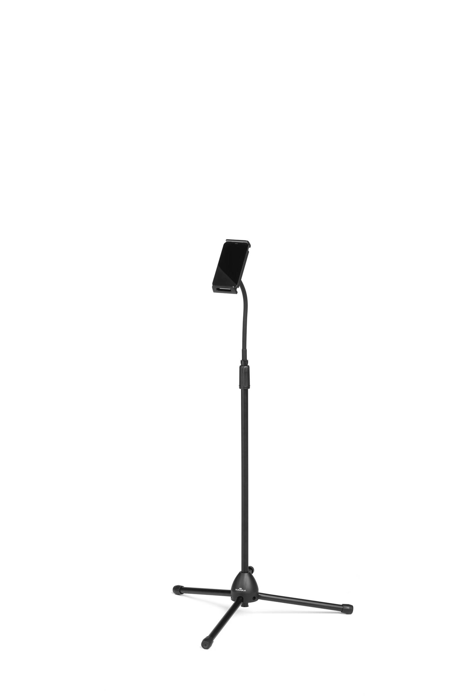 Durable Podlahový stojan na tablet TWIST FLOOR, čierny