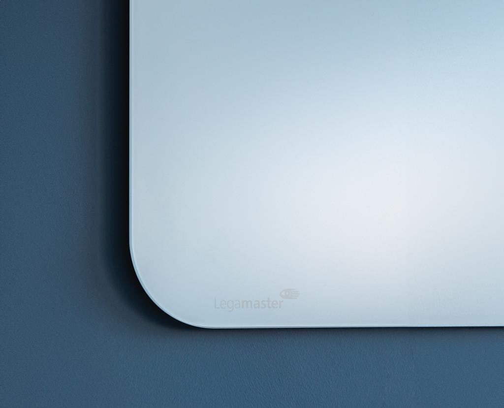 Legamaster Tabuľa GLASSBOARD matná oblé rohy 100x150, modrá