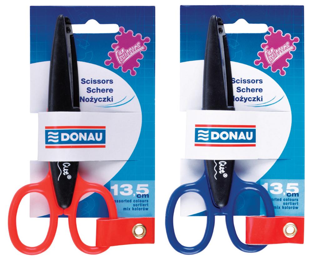 DONAU Nožnice dekoratívne DONAU, 13,5 cm, mix farieb