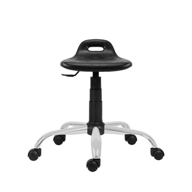 Antares Pracovný taburet 1280 PU Work, chróm