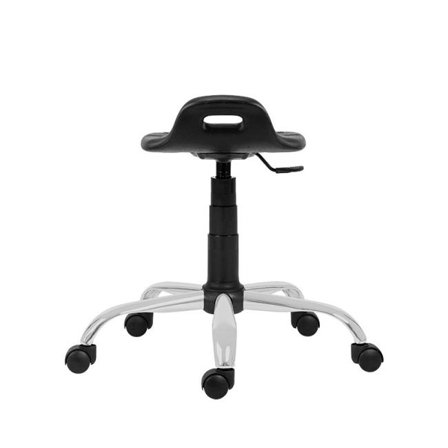 Antares Pracovný taburet 1280 PU Work, chróm