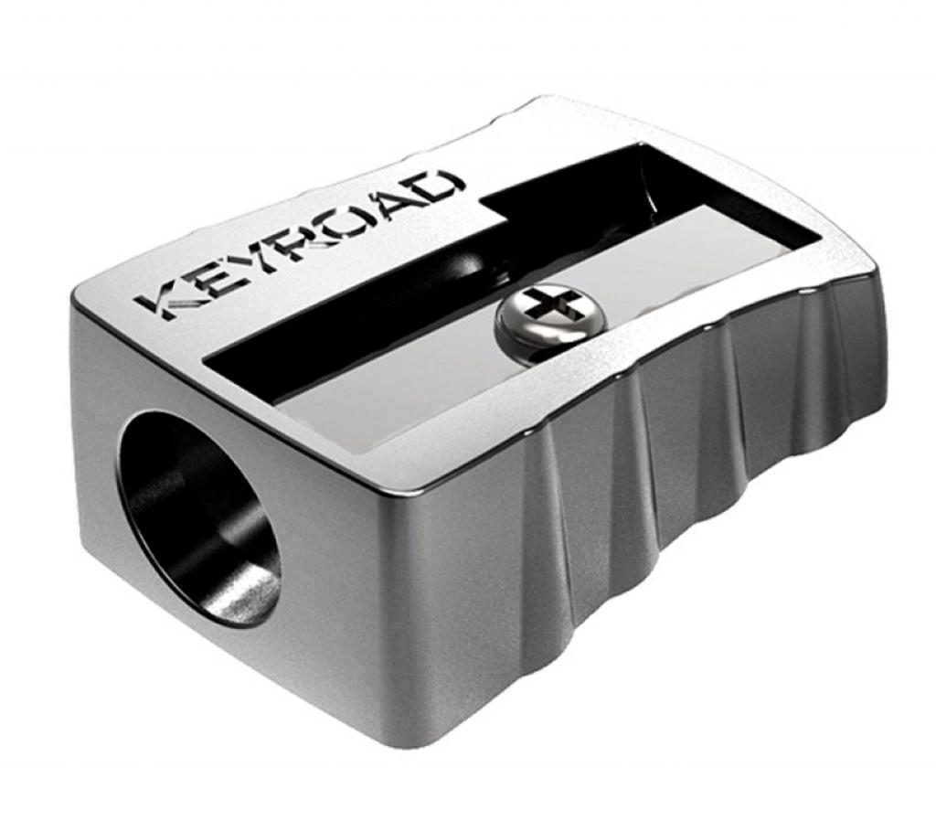 Strúhadlo KEYROAD Metal hliníkové, 2 ks, blister