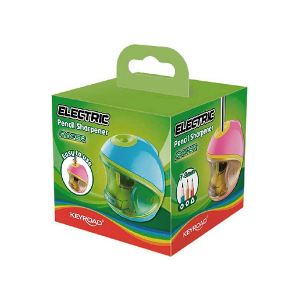 Strúhadlo KEYROAD elektrické plastové, mix farieb