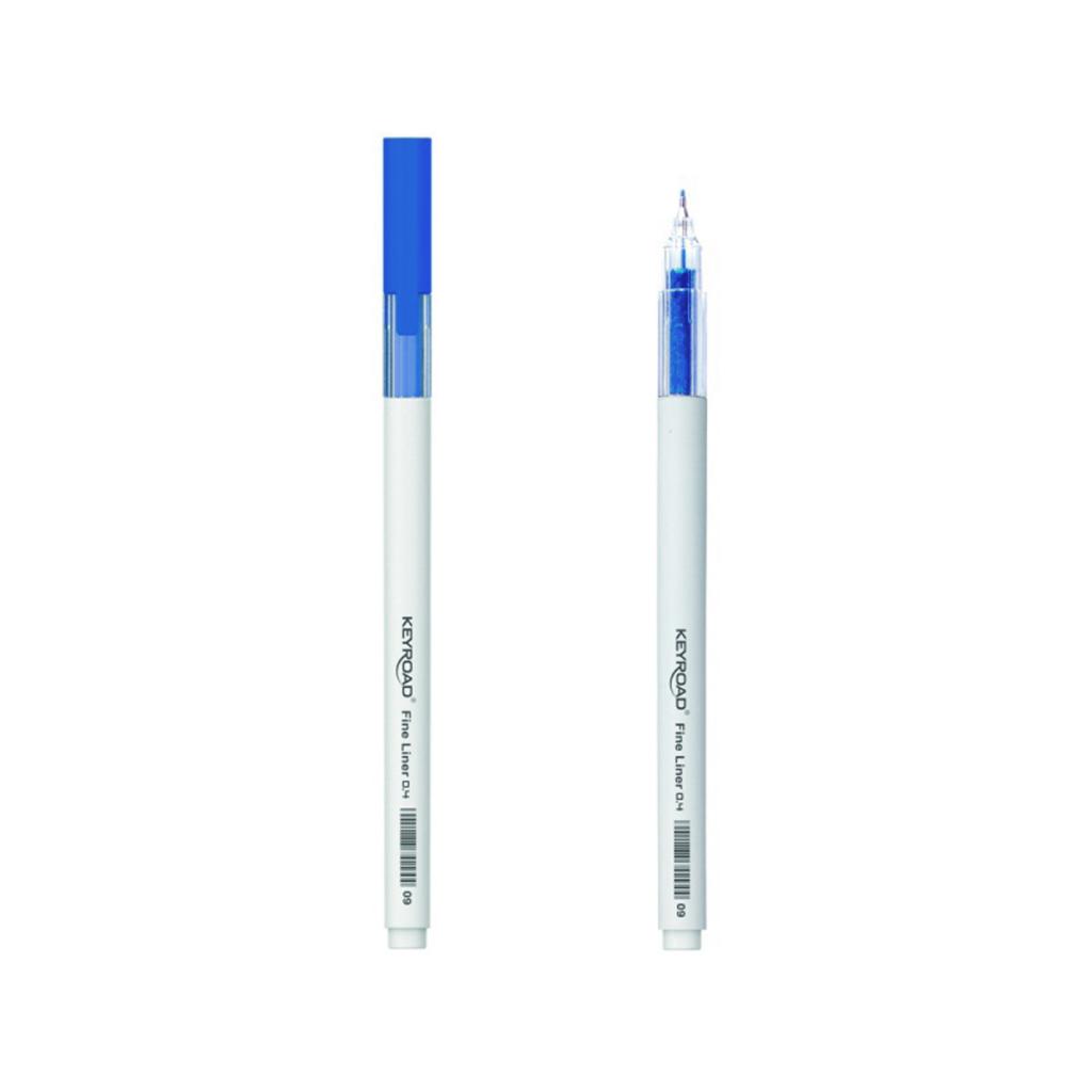 Sada linerov KEYROAD Fine 0,4 mm, 4 ks, mix farieb