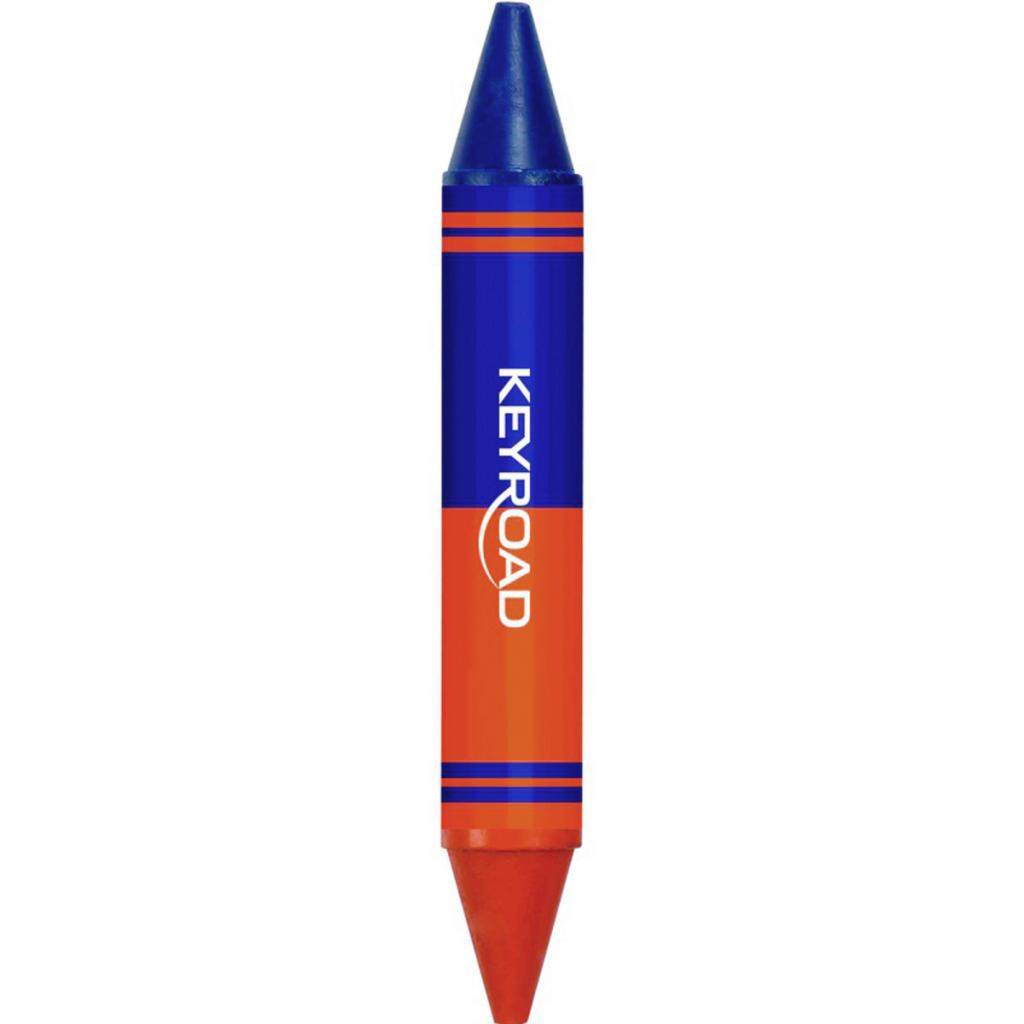 Voskovky KEYROAD Duo, 6 ks/12 farieb