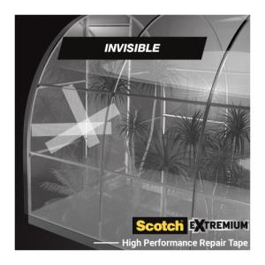 Scotch Opravná páska Scotch, Extremium, vysokovýkonná, 48 mm x 20 m, priehľadná Vysokoúčinná páska Scotch® Extremium™ INVISIBLE má vysokú priľnavosť …