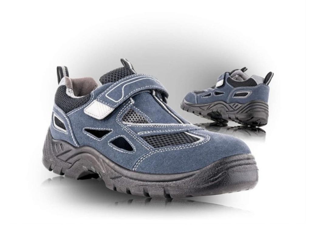 VM Footwear Sandále bezpečnostné AMSTERDAM, modré, veľ. 38