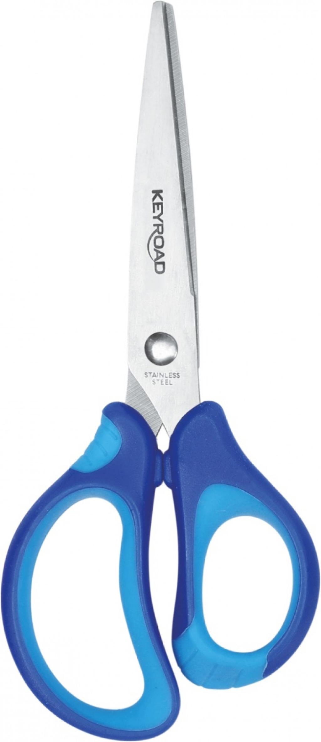 Keyroad Školské nožnice KEYROAD, 15,5 cm, blister, mix farieb