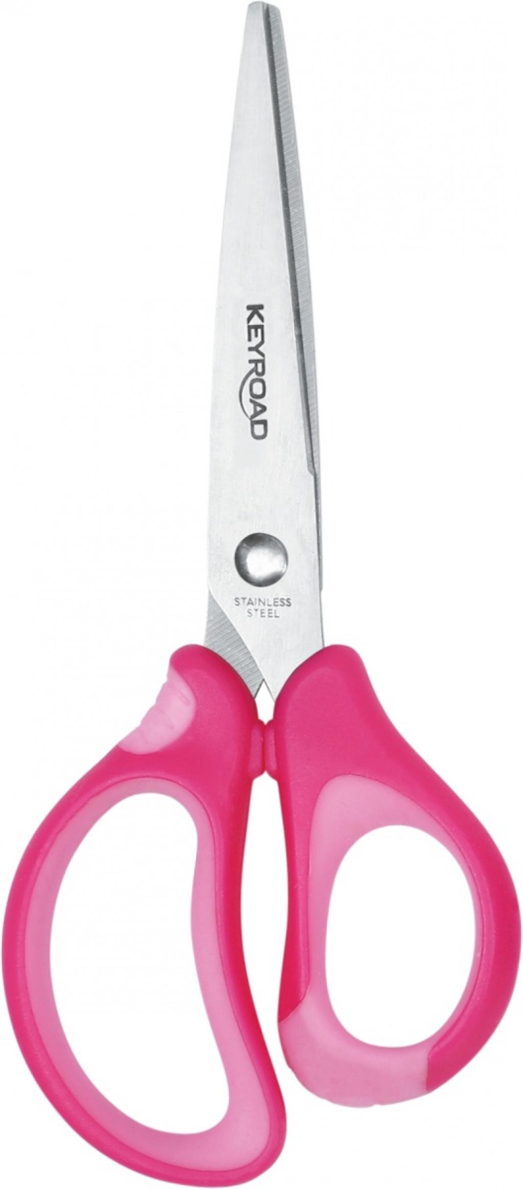 Keyroad Školské nožnice KEYROAD, 15,5 cm, blister, mix farieb