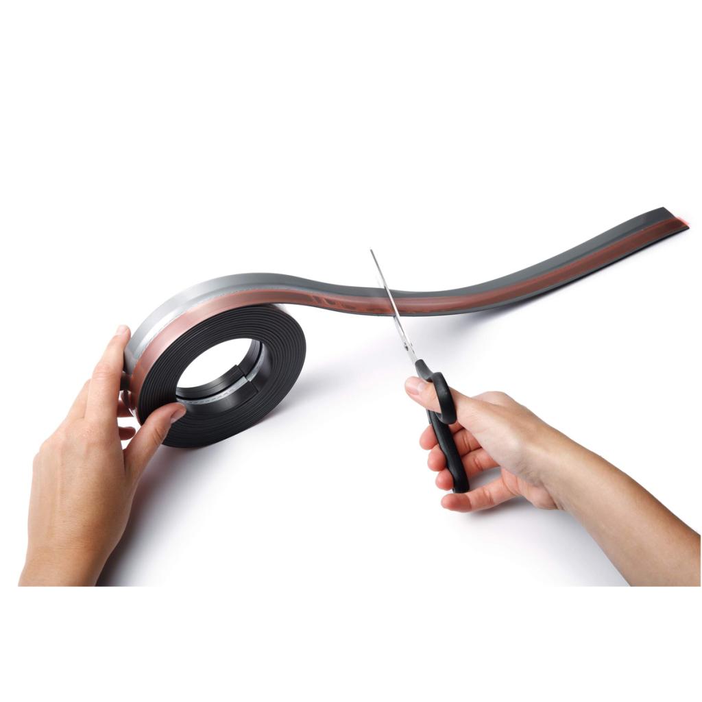 Durable Rolka samolepiaceho magnetického klipu DURAFIX ROLL 5 m čierny