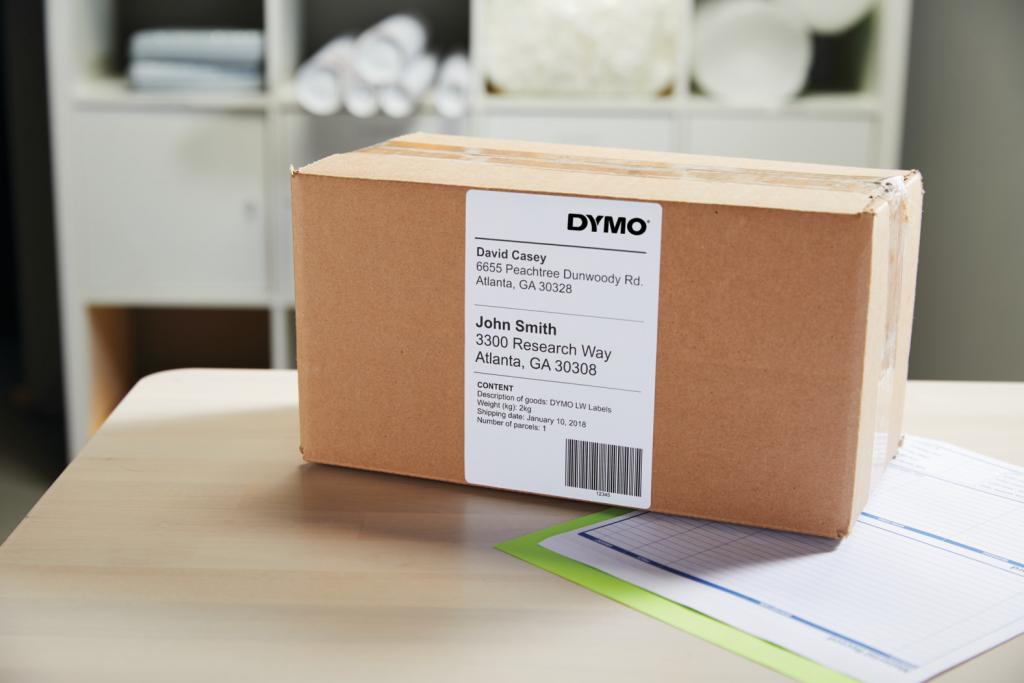 Samolepiace etikety Dymo LW 4XL 159x104 mm extra veľké biele