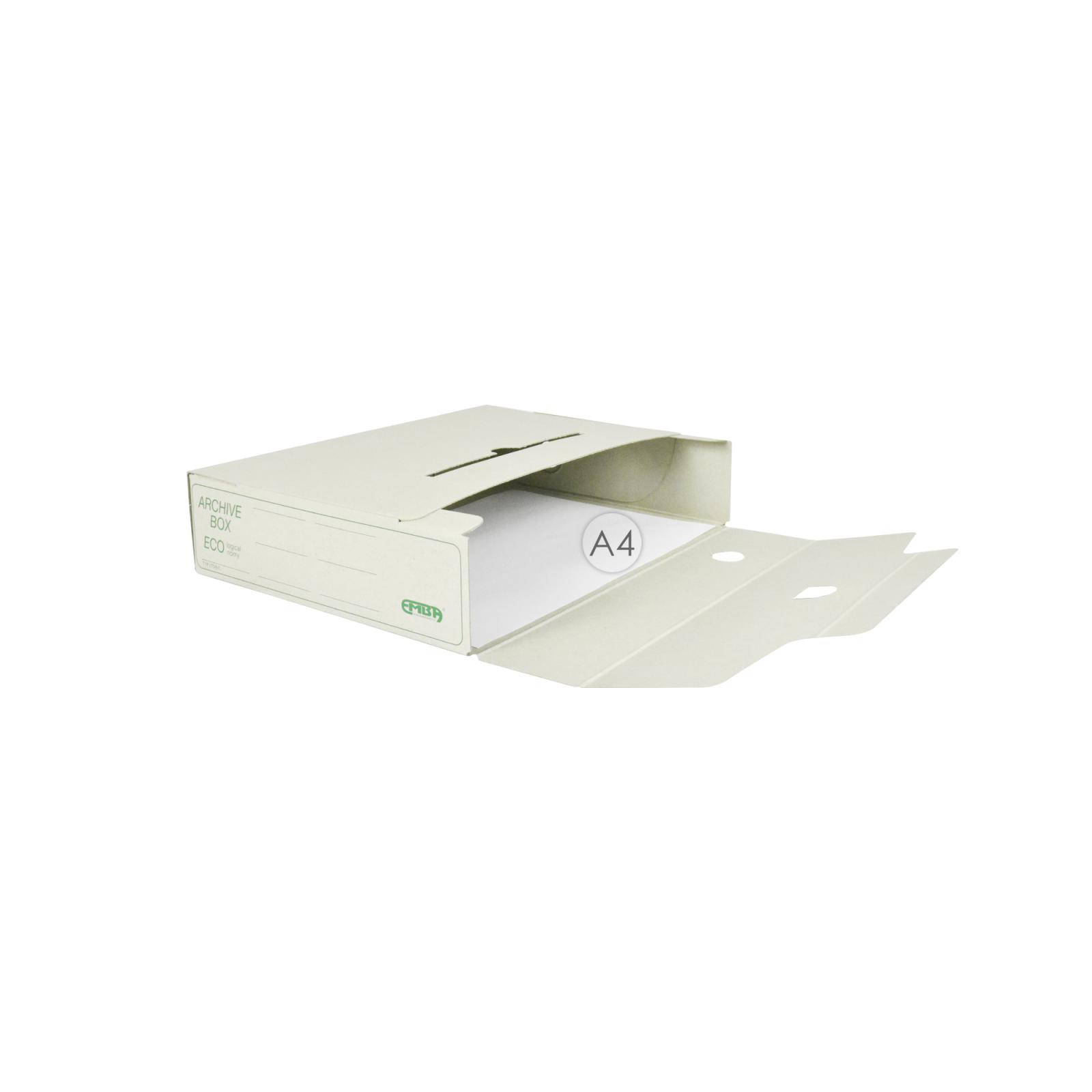 Emba I/75/Eco/Z Eco archivačný box A4 zelený 33 x 26 x 7,5 cm