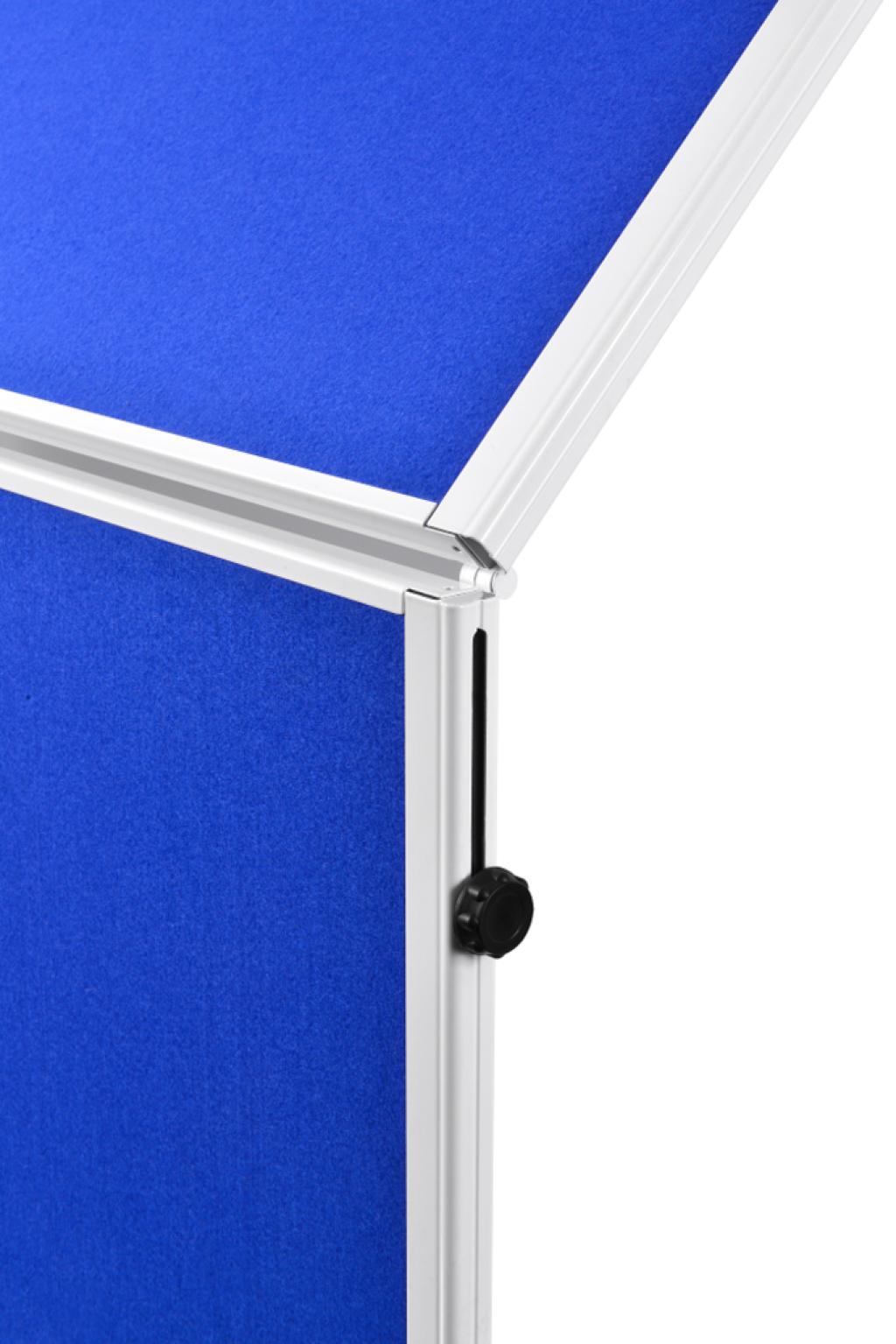 Legamaster Moderačná tabuľa plstená 150x120 cm ECONOMY modrá