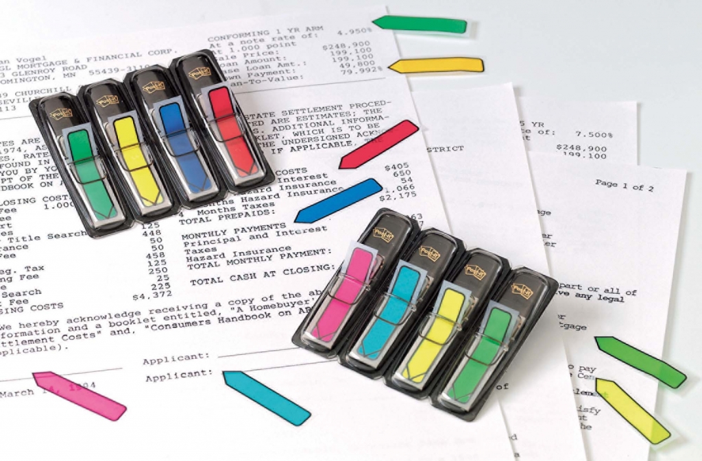 Post-it index šípky klasické, 12,5x43 mm