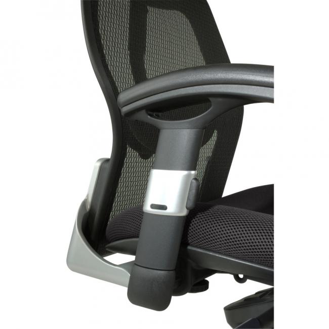 Office Pro Kancelárska stolička SATURN NET čierna