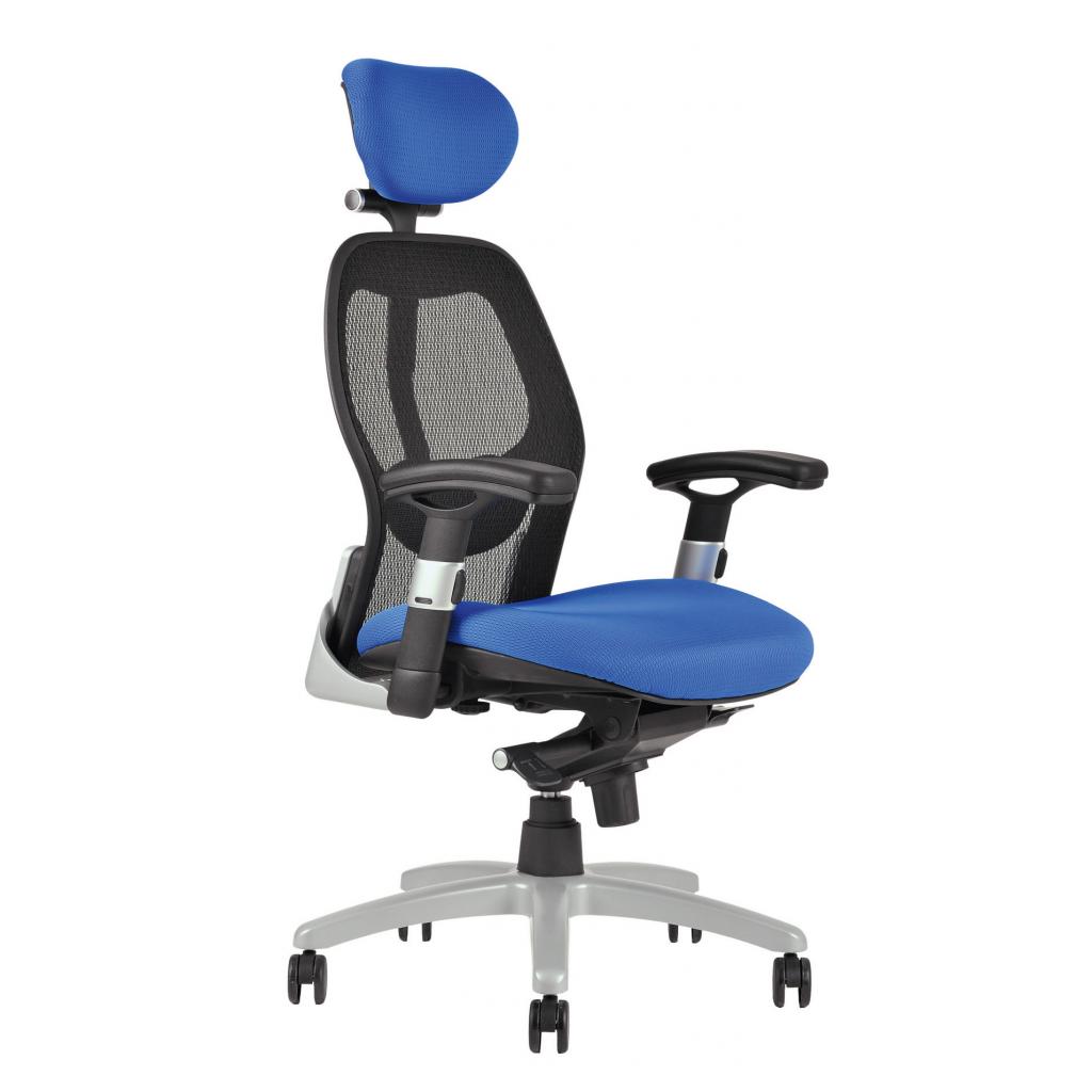 Office Pro Kancelárska stolička SATURN NET modrá