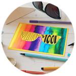 Popisovač STABILO Pen 68 svetlomodrý