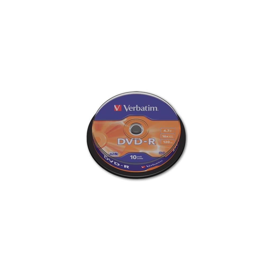 Verbatim DVD-R 16x cake10