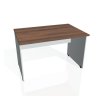 Pracovný stôl Gate, 120x75,5x80 cm, orech/sivý