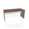 Pracovný stôl Gate, 160x75,5x80 cm, orech/sivý