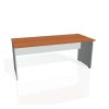 Pracovný stôl Gate, 180x75,5x80 cm, čerešňa/sivý
