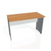 Pracovný stôl Gate, 120x75,5x60 cm, jelša/sivý