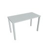 Pracovný stôl Uni, 120x75,5x60 cm, sivá/sivá