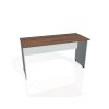 Pracovný stôl Gate, 140x75,5x60 cm, orech/sivý