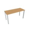 Pracovný stôl Uni, 140x75,5x60 cm, buk/sivá