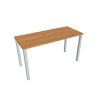 Pracovný stôl Uni, 140x75,5x60 cm, jelša/sivá
