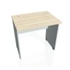 Pracovný stôl Gate, 80x75,5x60 cm, agát/sivý