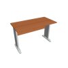 Pracovný stôl Cross, 120x75,5x60 cm, čerešňa/kov