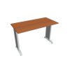 Pracovný stôl Flex, 120x75,5x60 cm, čerešňa/kov