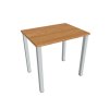 Pracovný stôl Uni, 80x75,5x60 cm, jelša/sivá