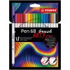 Sada STABILO Pen 68 Brush Arty 18ks