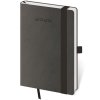 Diár Flexies týždenný vreckový A6 9x14cm tmavosivý 2026