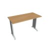 Pracovný stôl Flex, 120x75,5x60 cm, dub/kov