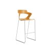Barová stolička Aoki Bar, oranžová