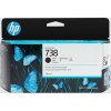 HP originál ink 498N4A, HP 738, black, 130ml