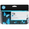 HP originál ink 498N5A, HP 738, cyan, 130ml