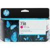 HP originál ink 498N6A, HP 738, magenta, 130ml