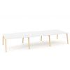 Pracovné stoly Bench ALFA ROOT 420x160cm, biely