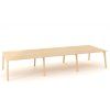 Pracovné stoly Bench ALFA ROOT 420x160cm, dub