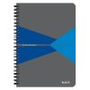 Blok Leitz Office Card A5 90 listov linajkový modrý