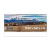 Stolový kalendár stĺpcový 30 x 12 cm - Slovensko 2026