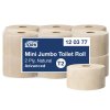 Toaletný papier 2-vrstvový TORK Advanced mini Jumbo natural T2, 12 ks