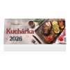 Stolový kalendár stĺpcový 30 x 12 cm - Kuchárka 2026