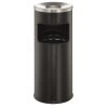 Kôš s popolníkom 17 ℓ čiierny