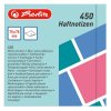 Bloček Herlitz Color Blocking 75x75mm 450 listov farebný