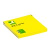 Samolepiaci bloček Q-CONNECT neónové 76x76mm žlté